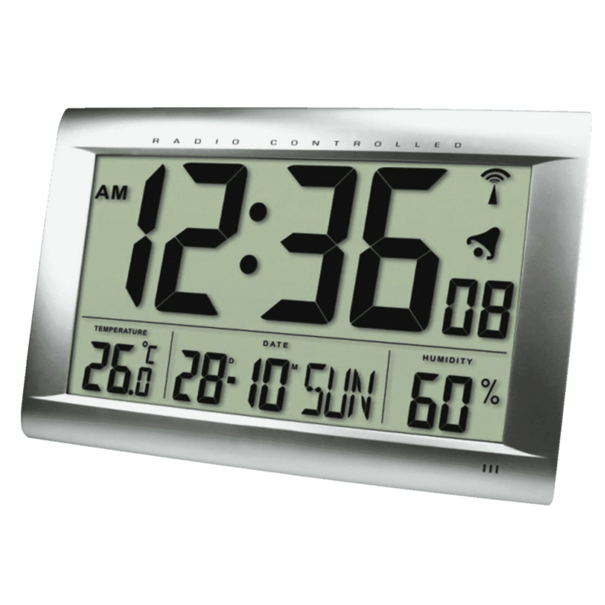 Controlable Clock Radio Controlled Clock - Date — Technoline Store