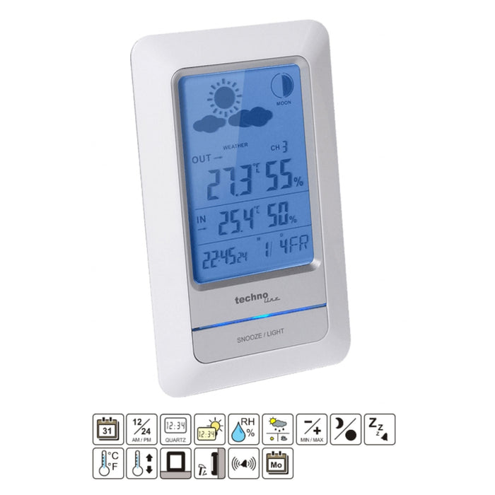 Weerstation - Thermometer / hygrometer - Technoline WS 6740