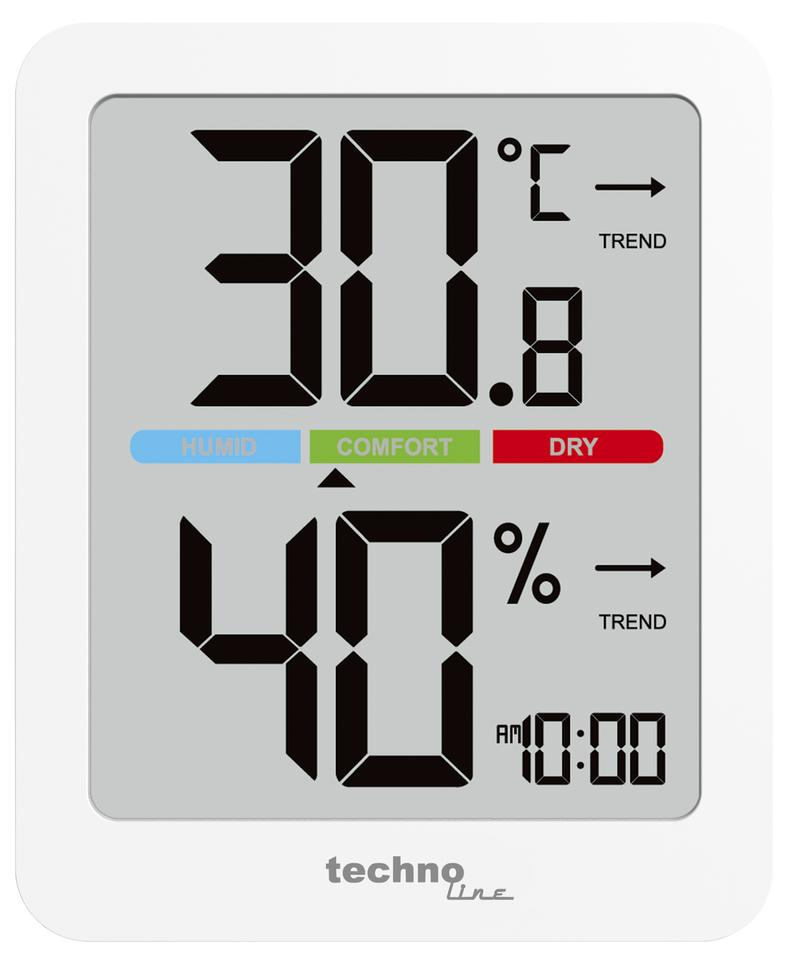 Thermometer Technoline WS 9456 81x98x15mm wit — Technoline Store