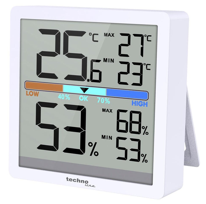 Thermometer Technoline WS 9472 70x70x20mm wit
