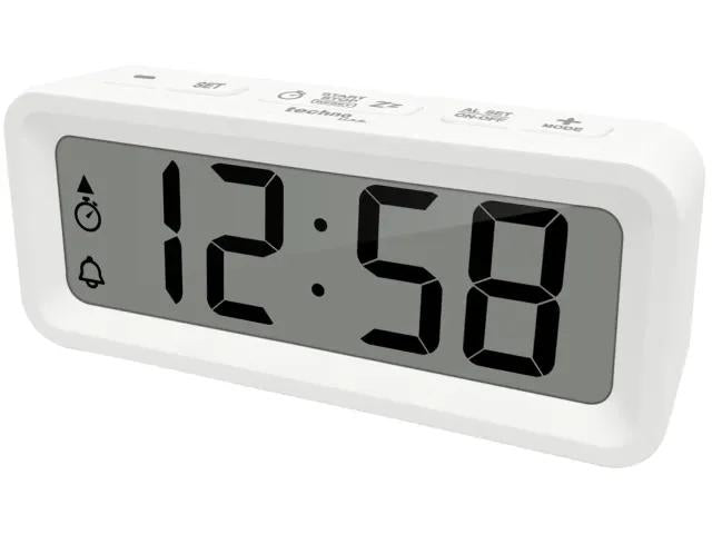 Wekker Technoline WT 175 88x37x21 mm wit