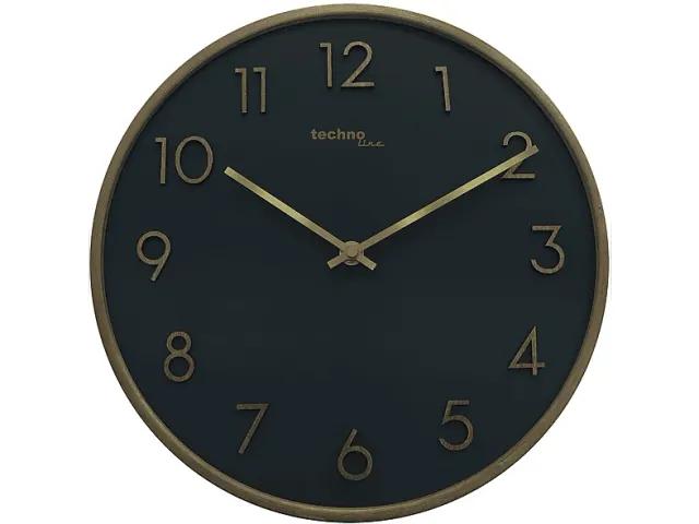 Wandklok Technoline WT 2430 30 cm zwart