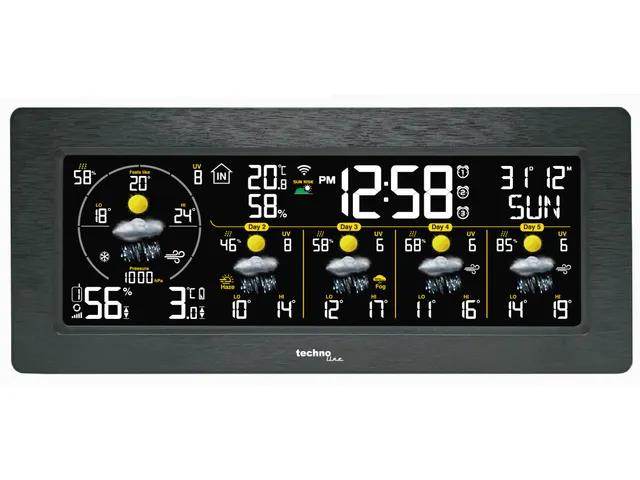 Weerstation Technoline WD 3035 230x253x29mm wit met 1 buitensensor