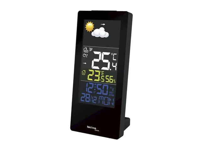 Weerstation Technoline WS 6446 85x185x65mm zwart met 1 buitensensor 30