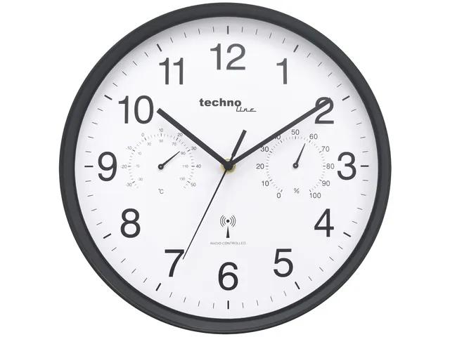 Wandklok Technoline WT 8945 30cm zwart