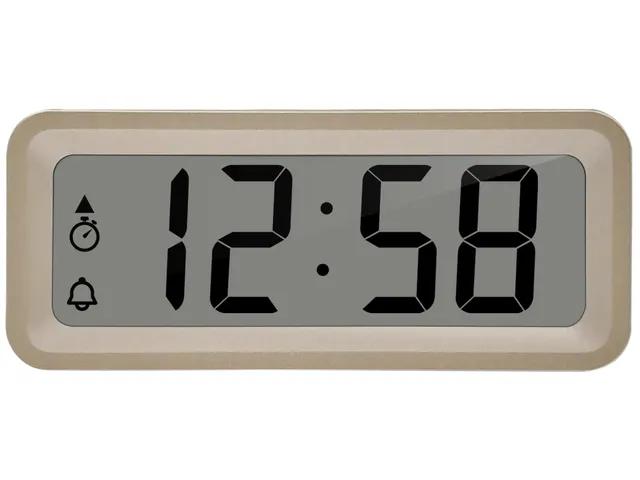 Wekker Technoline WT 175 88x37x21 mm goud