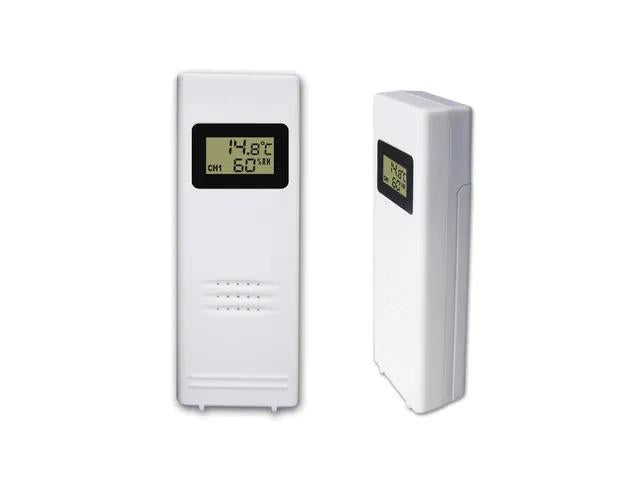 Weerstation Technoline WS 6458 83x152x36 mm zwart met 1 buitensensor