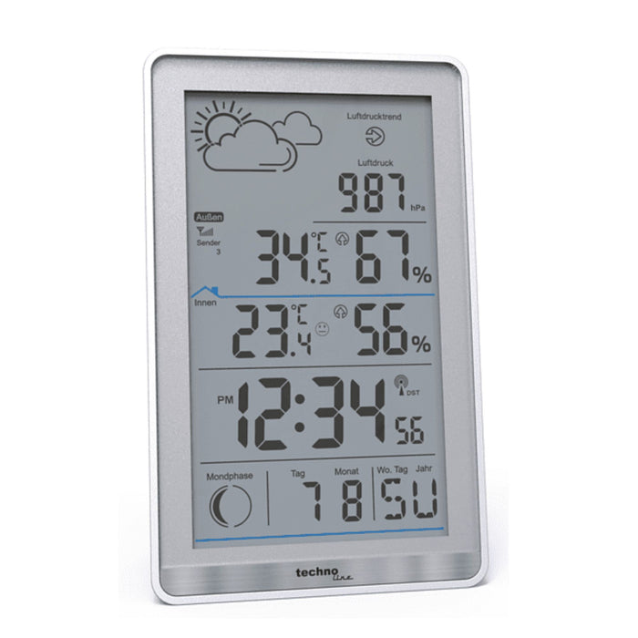 Digitale Thermometer / Hygrometer Wetterstation - Technoline WS 9218