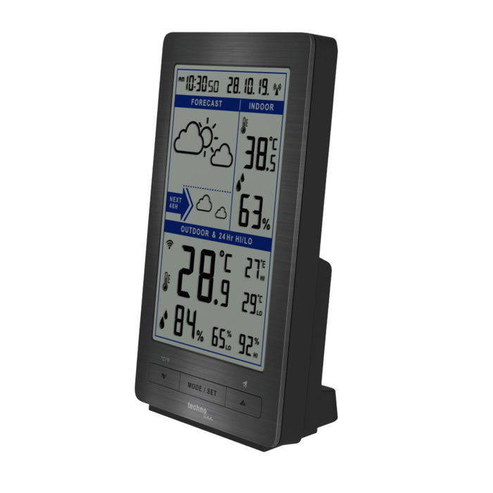 Stevig vertrekken Ook Digitale Radiogestuurde weerstation / thermometer / hygrometer - Techn —  Technoline Store