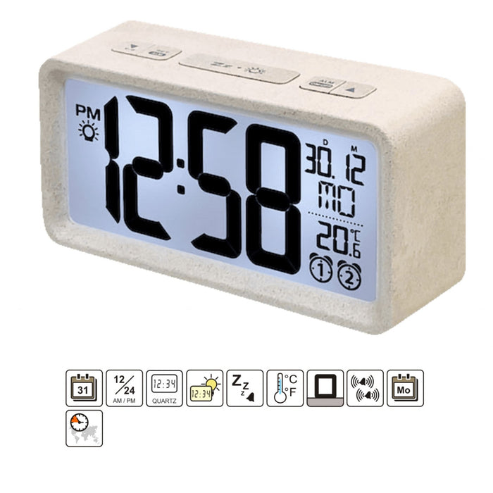 Quartz Alarm Clock - Digital - Technoline WQ 296
