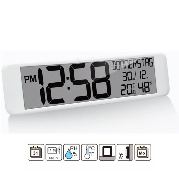 Radio controlled clock - Temperature/humidity - Date - Technoline WS 8120