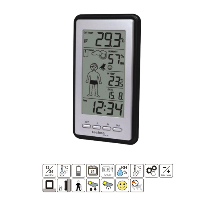 Thermometer / Hygrometer weerstation - Technoline WS 9632