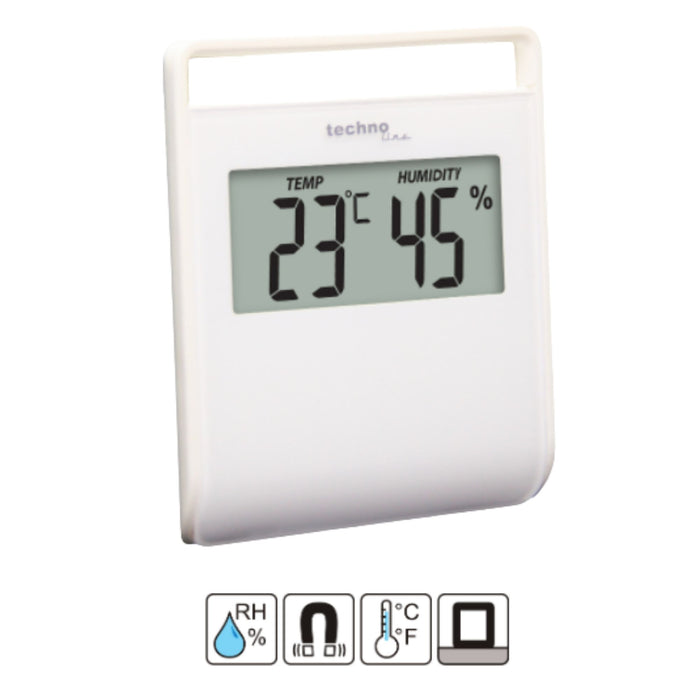Thermometer / Hygrometer - Table standing or magnetic holder Technoline WS 9440