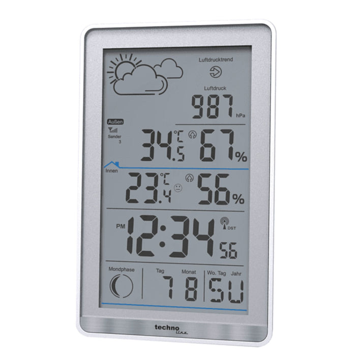Ongepast Onhandig filosoof Digitale thermometer / hygrometer weerstation - Technoline WS 9218 —  Technoline Store