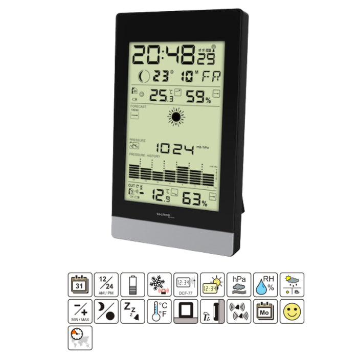 Digitale Thermometer / Hygrometer weerstation - Technoline WS 9050
