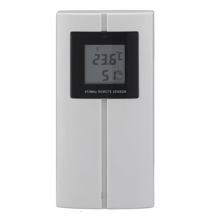 Weather station - Outdoor sensor - Temperature and humidity - Radio controlled clock - Alarm clock function - Date - Technoline WS 9480