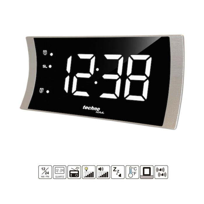 Clock radio - Temperature display - Technoline WT 494