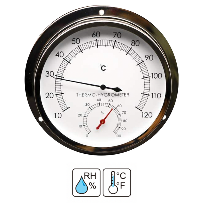 Thermometer / Hygrometer - Ideaal voor de Sauna - Technoline WA 3060