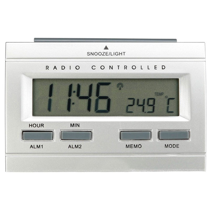 Radio gestuurde wekker - Datum en Temperatuur weergave - Technoline WT 87